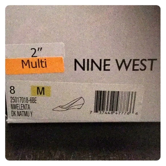 Nine West Snake Skin Wedges - Picture 7 of 7